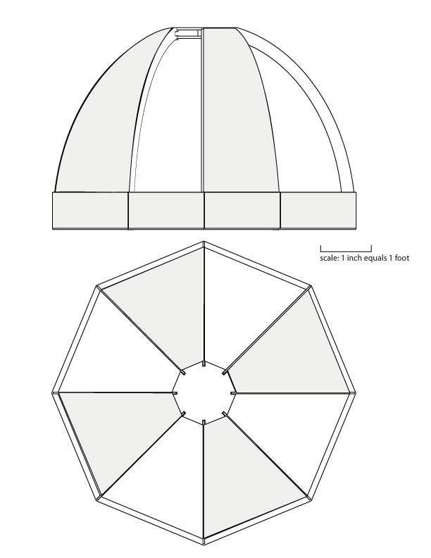 Design for cupola